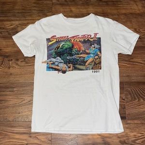Vintage style street fighter shirt